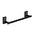 Porta Toalha De Rosto 30Cm - Black - Wj-2051-Md-Bl - Jiwi - Imagem 1