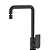 Misturador Monocomando Para Cozinha De Mesa - Bica Móvel Redondo - Black - Wj-2261-Vt-Bl - Jiwi - Imagem 1
