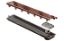 Elleve - Ralo Linear Versatile 50Cm Saida Central Inox Rose Gold - 8927 - Ralo Linear - Imagem 1