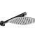 Ducha Slim Com Haste Redonda  - Cinza - Wj-Dh-22-R-Cz - Jiwi - Imagem 1