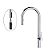 Misturador Monocomando Para Cozinha Bica Móvel Flexivel De Mesa Cromada - Wj-2215-Db-Cr - Jiwi - Imagem 1