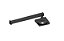 Ducha Com Haste Quadrada Auto Limpante - Black - Wj-Dal-Ql-Bl - Jiwi - Imagem 1