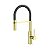 Misturador Monocomando Para Cozinha Da Mesa Bica Flexível - Suporte Arco C/ Imã - Gold - Wj-2245-Db-Gd - Jiwi - Imagem 1