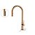 Misturador Monocomando Para Cozinha Bica Móvel Flexivel De Mesa Rose Gold - Wj-2215-Db-Rg - Jiwi - Imagem 1