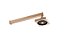 Ducha Com Haste Quadrada Auto Limpante - Rose-Gold - Wj-Dal-Ql-Rg - Jiwi - Imagem 1