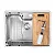 Cuba Bell Bcx 610-61 610X480Mm C/ Acessorios - 15121 -  FRANKE - Imagem 1
