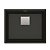 Cuba Kubus Kng 110-52 Onyx 520X420 Mm C/ Acessorios - 16062 -  FRANKE - Imagem 1