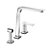 Monocomando Para Cozinha Com Ducha Manual Bistrô Tech - 00699406 - Docol - Imagem 1