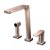 Monocomando Para Cozinha Com Ducha Manual Bistrô Tech Cobre Escovado - 00699469 - Docol - Imagem 1