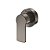 Acabamento Para Registro Docolbase 3/4" Argon Grafite Escovado - 00847970 - Docol - Imagem 1