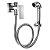 Ducha Higiênica Com Registro E Derivação 1/2" Edge - 00850306 - Docol - Imagem 1