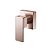 Acabamento Para Registro Base Deca 1/2", 3/4" E 1" Edge Cobre Escovado - 00873969 - Docol - Imagem 1