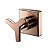 Acabamento Para Registro Base Deca 1/2", 3/4" E 1" Docol City Cobre Polido - 00877530 - Docol - Imagem 1