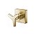 Acabamento Para Registro Base Deca 1/2", 3/4" E 1" Docol City Ouro Escovado - 00877572 - Docol - Imagem 1