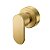 Acabamento Para Registro Docolbase 1/2", 3/4" E 1" Docol Kaila Ouro Escovado - 00886472 - Docol - Imagem 1