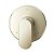 Acabamento Monocomando Para Chuveiro E Ducha Higiênica 1/2" Docol Kaila Níquel Escovado - 00886844 - Docol - Imagem 1