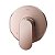 Acabamento Monocomando Para Chuveiro E Ducha Higiênica 1/2" Docol Kaila Cobre Escovado - 00886869 - Docol - Imagem 1
