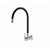Torneira Para Cozinha De Parede Docol Spice Preta - 00904857 - Docol - Imagem 1