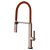 Monocomando Doc Tech Cobre Escovado Com Mangueira Na Cor Corten - 009073Bx - Docol - Imagem 1