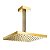 Chuveiro De Teto Docol Heaven Q200 Ouro Polido - 00909243 - Docol - Imagem 1