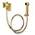 Ducha Higiênica Com Registro E Derivação New Edge Ouro Escovado - 00925672 - Docol - Imagem 1