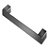 Porta-Toalhas De Rosto Docol Flat Grafite Polido - 01013648 - Docol - Imagem 1