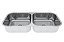 Cuba Dupla Para Cozinha Cd-40 0.6 Polida Lisa 4.5 82X34X17 - 1017604 - Mekal - Imagem 1