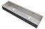 Cuba Workstation Ws-1680 Para Duas Áreas De Trabalho Com 3 Níveis 1.2 Escovada 168X42X21 - 1036216 - Mekal - Imagem 1