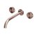 Misturador De Parede Mix&Match Com Bica 230 Cobre Escovado - 01251369 - Docol - Imagem 1