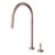 Misturador Joystick Cozinha De Mesa Com Ducha Retrátil Mix&Match Cobre Escovado - 01546269 - Docol - Imagem 1