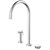 Torneira Para Cozinha De Mesa Com Ducha Lateral Mix&Match - 01546806 - Docol - Imagem 1