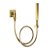 Ducha Manual Square Com Joelho 90º Em Ouro Escovado - 01834772 - Docol - Imagem 1