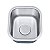 Cuba Individual C107 Inox Escovado - ARE-C107 - ARELL - Imagem 1