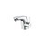 Monocomando para Bidê Sem Ducha Roca Insignia CROMADO - A5A603AC0C - ROCA - Imagem 1