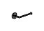 PAPELEIRA HOTELS ROUND MATTE BLACK - A817582C40 - ROCA - Imagem 1