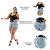 SHORT PLUS SIZE B/F C/CINTO PRETO REF-9874 TAM-46 AO 52 - Imagem 3