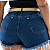 SHORT PLUS SIZE DESFIADO C/CINTO DOURADO REF-9895 (46 AO 52) - Imagem 4