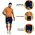 BERMUDA MASCULINA B/VIRADA JEANS ESCURO REF9276 (N-36 AO 46) - Imagem 3