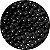 Confete de Chocolate Coloreti Preto - Pacote 500G - Imagem 2