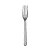 Garfo Forte Strawplast Cor Prata - Pacote com 20 UN - Imagem 2
