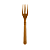 Garfo Forte Strawplast Cor Dourado - Embalagem com 20 UN - Imagem 2