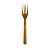 Garfo Forte Strawplast Cor Dourado - Pacote com 20 UN - Imagem 2