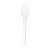 Colher Sobremesa Strawplast Cor Branco - Pacote com 50 UN - Imagem 2