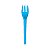 Garfo Sobremesa Strawplast Cor Azul - Pacote com 50 UN - Imagem 2