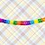 Enfeite Decorativo Junino Guirlanda Redonda Pequena Colorida 02 uni. - 2,5m - Imagem 2