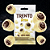Wafer Trento Bites Branco - Dark - Pacote com 40G - Imagem 3