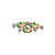 Bala Sams Sambol Tutti Frutti 500G - Imagem 2