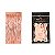 Cortina Decorativa Metalizada Rose Gold 100x200CM - Imagem 1