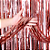 Cortina Decorativa Metalizada Rose Gold 100x200CM - Imagem 2