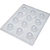 Forma De Acetato Simples BWB Bombom Riscado (05)  com 1un - Imagem 1